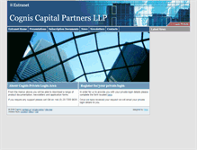 Tablet Screenshot of clients.cogniscapital.com